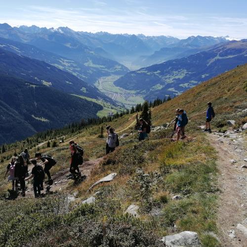 © MS Stumm und Umgebung Wandertag 4b 2021
