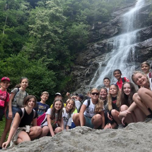Ausflug 1ab 23 Harter Wasserfall