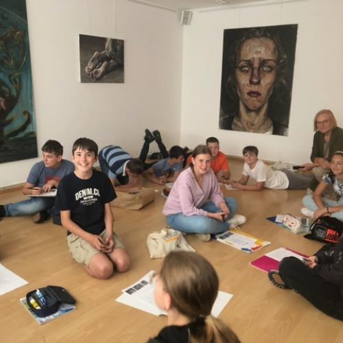 Galeriebesuch 3b 2024