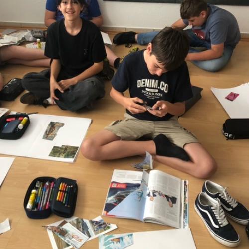 Galeriebesuch 3b 2024