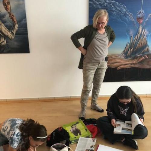 Galeriebesuch 3b 2024