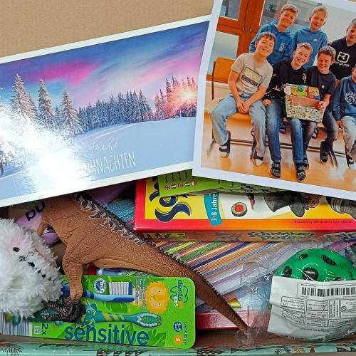 Weihnachten im Schuhkarton