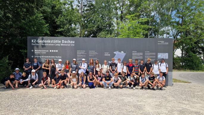 Besuch der Gedekstätte Dachau